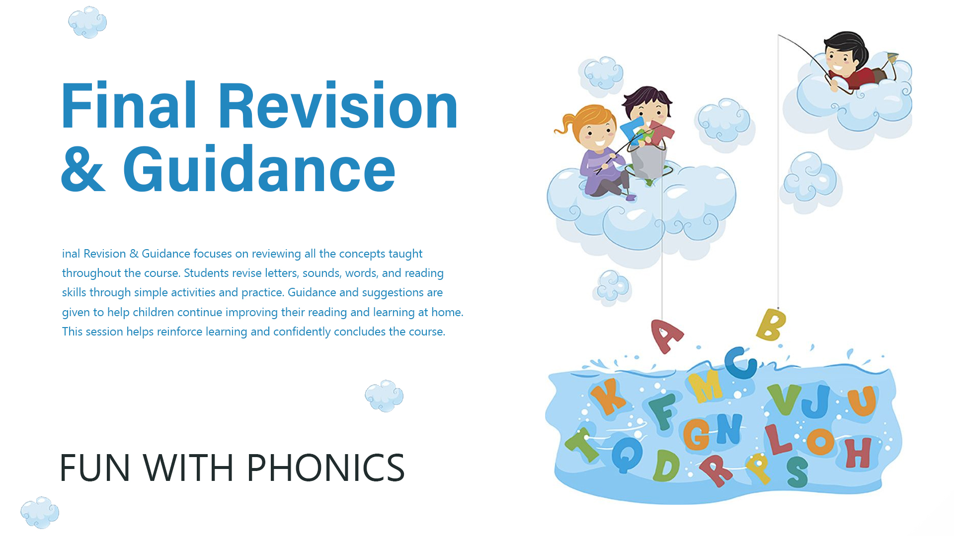 Final Revision & Guidance