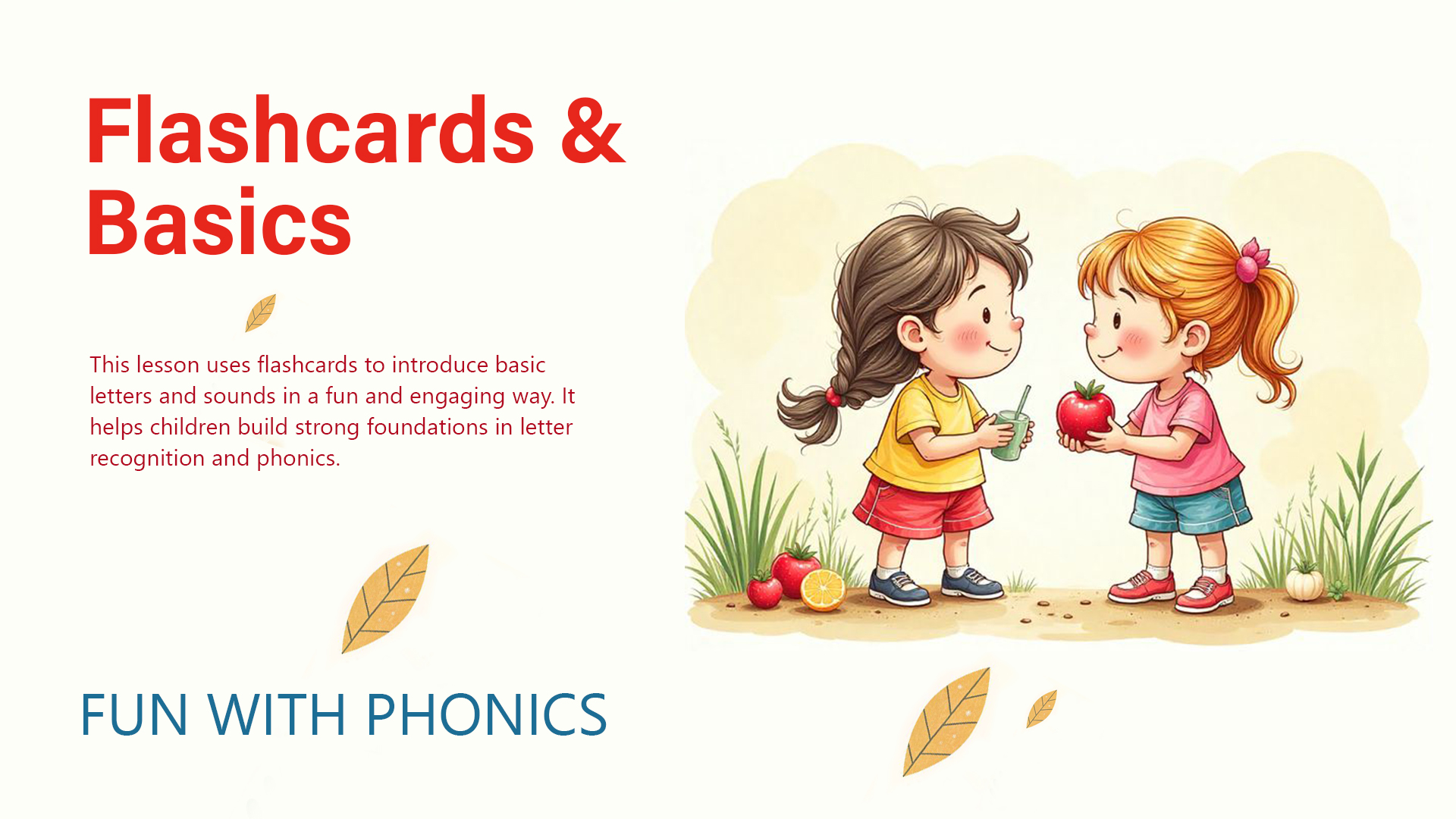 Flashcards & Basics