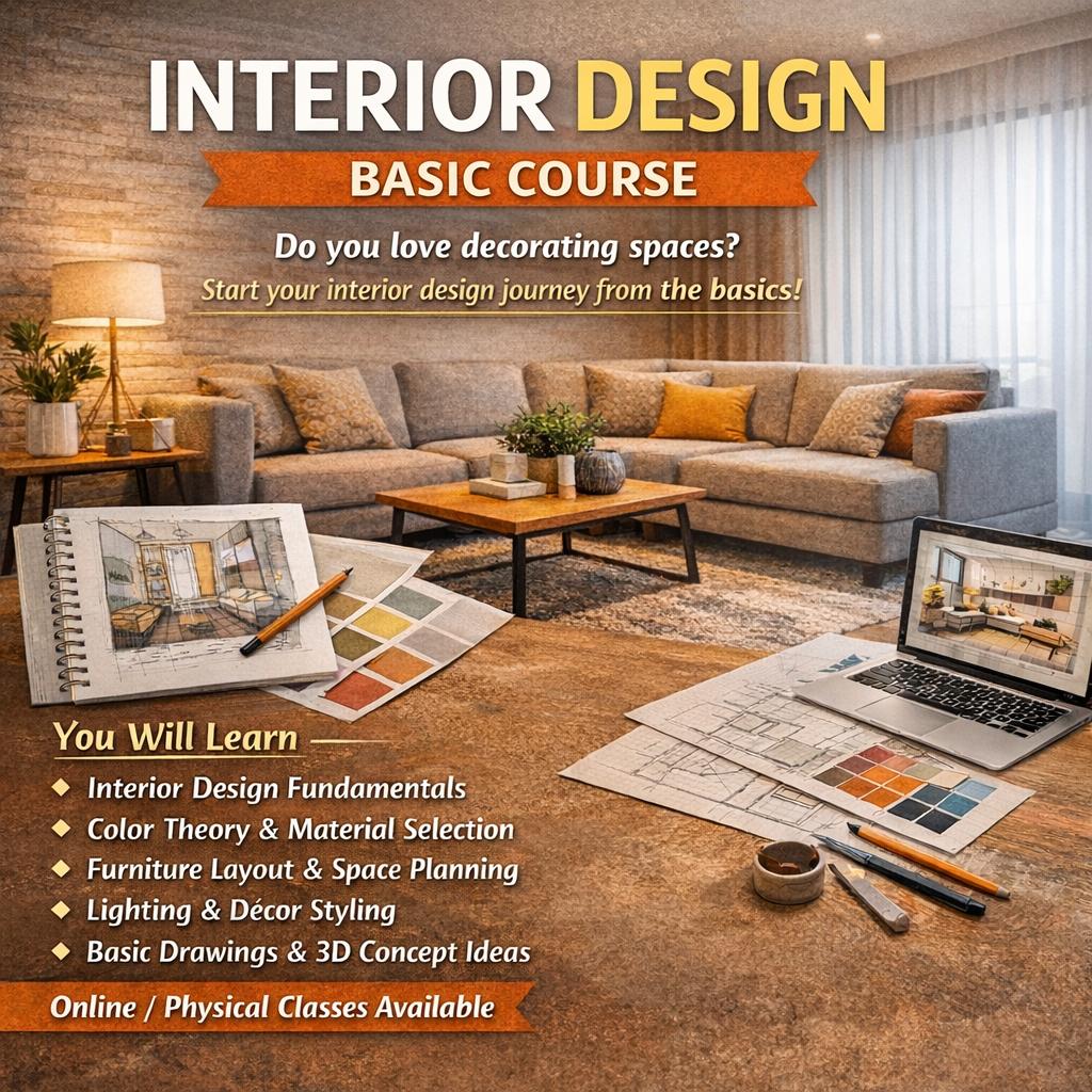 Introduction to Interior Design and role of an Interior Designer